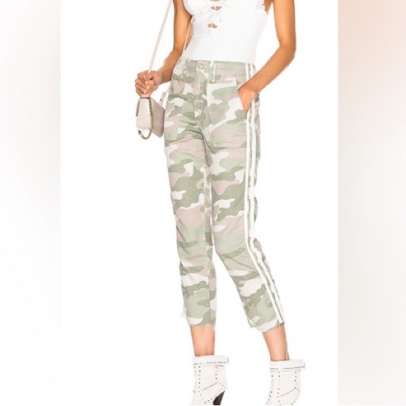 MOTHER The Shaker Chop Crop Fray Pants - Picture 3 of 12